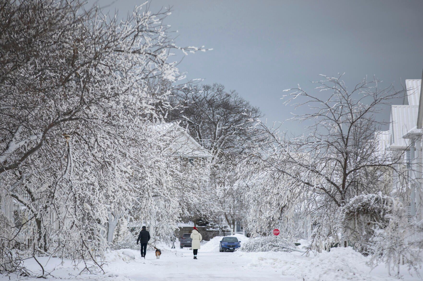 APTOPIX Canada Winter Weather